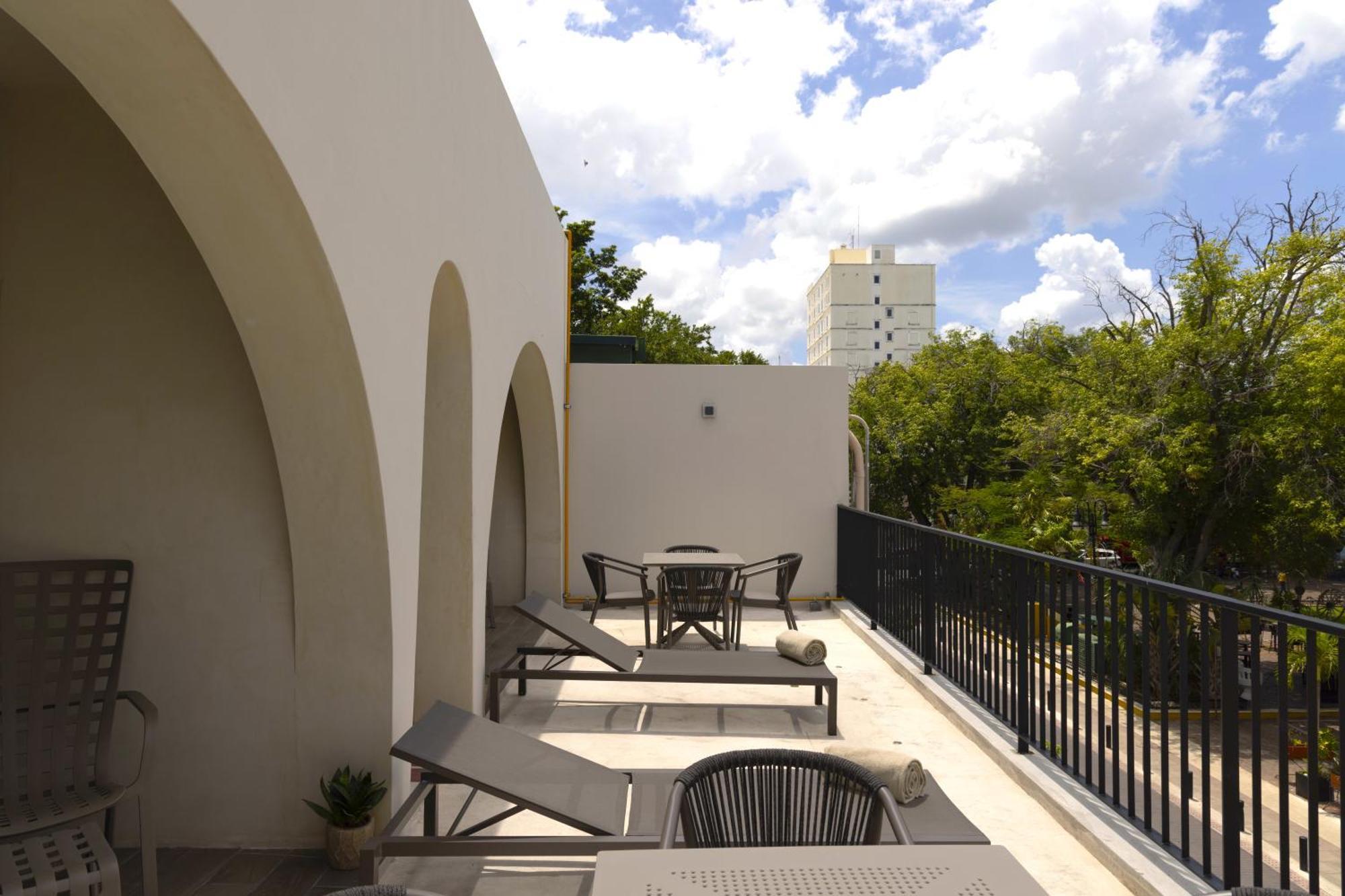 Meson Santa Lucia Mérida Exterior foto